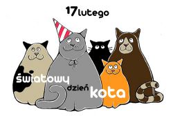 17 luty - Filia w Opaczy zaprasza z okazji Światowego Dnia Kota do wypożyczania książek o kotach.