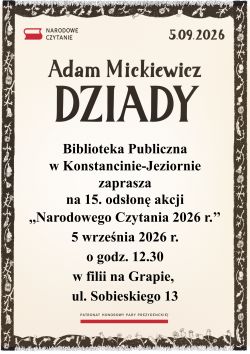 Narodowe Czytanie 2026