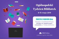 8 maja - Dzień Bibliotekarza i Tydzień Bibliotek 2019 - prezent od IBUKA Libry