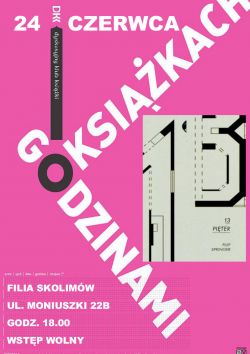 24 czerwca Filia Skolimów zaprasza na spotkanie Dyskusyjnego Klubu Książki.