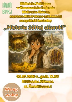 ,,Historia żółtej ciżemki'' - spektakl teatralny dla dzieci