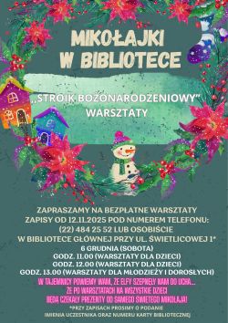 Magiczne Mikołajki w Bibliotece!