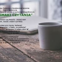 Konkurs fotograficzny "Smaki czytania" w filii w Słomczynie - 27.09.2021