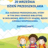 Dzień Przedszkolaka w filii w Skolimowie - 20.09.2022