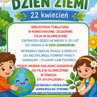 Eko-konkurs dla dzieci w filii w Słomczynie