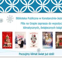 Świąteczne książki w filii na Grapie - 6.12.2021