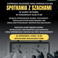Spotkania z szachami - zajęcia cykliczne w filii w Skolimowie