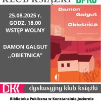 Dyskusyjny Klub Książki w filii w Skolimowie- 25.08.2025 r.