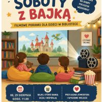 Seans filmowy dla dzieci z cyklu ,,Spotkanie z bajką'' w Bibliotece Głównej
