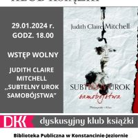 Dyskusyjny Klub Książki w filii w Skolimowie- 29.01.2024 r.