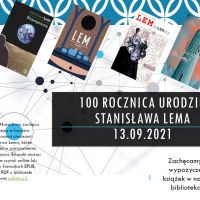 100 rocznica urodzin Stanisława Lema - 13.09.2021