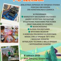 Biblioteka na Dniach Konstancina 2025!