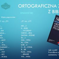 Wspólna zabawa ortograficzna - Filia na Grapie