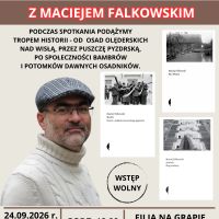 Spotkanie autorskie z Maciejem Falkowskim