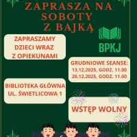 Seans filmowy dla dzieci z cyklu ,,Spotkanie z bajką'' w Bibliotece Głównej
