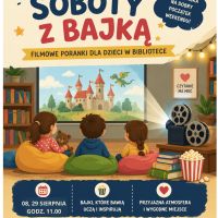 Seans filmowy dla dzieci z cyklu ,,Spotkanie z bajką'' w Bibliotece Głównej