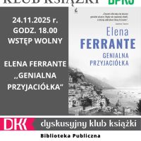 Dyskusyjny Klub Książki w filii w Skolimowie- 24.11.2025 r.
