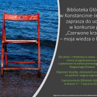 "Czerwone krzesło" - konkurs z wiedzy o książce - 2.01.2023
