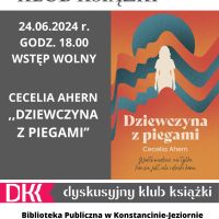 Dyskusyjny Klub Książki w filii w Skolimowie- 24.06.2024 r.