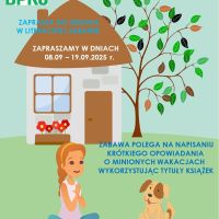 Literacka zabawa w filii na Grapie 08-19.09.2025 r.