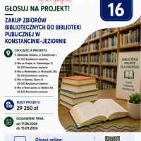 Zagłosuj na projekty biblioteki w Budżecie Obywatelskim 2027!