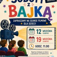 Seans filmowy dla dzieci z cyklu ,,Sobota z bajką'' w Bibliotece Głównej