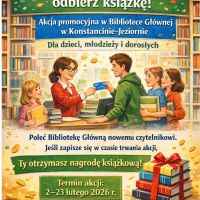 Poleć nowego czytelnika – odbierz książkę! 02-23.02.2026 r.