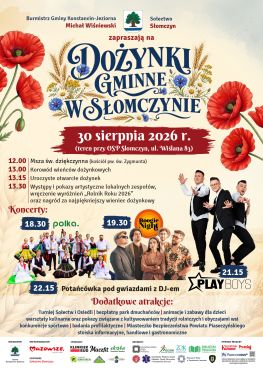 Gminne Dożynki 2026