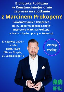 Spotkanie z Marcinem Prokopem